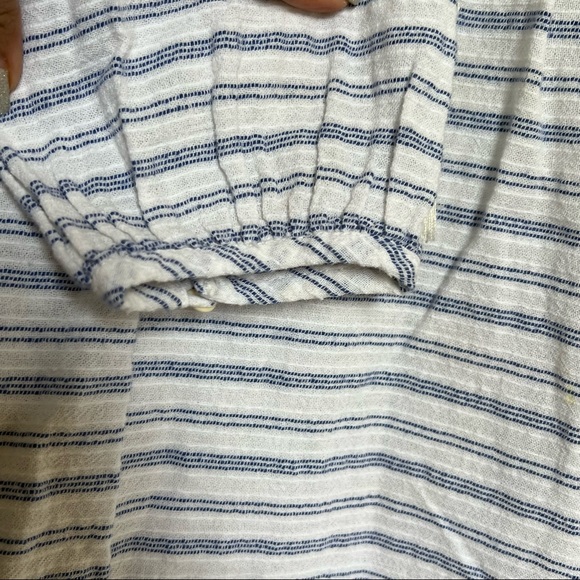 J.Crew Embroidered Striped Tunic Dress, size M - Picture 6 of 11